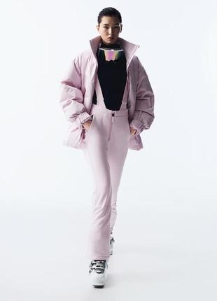 Брюки женские лыжные розовые hm new