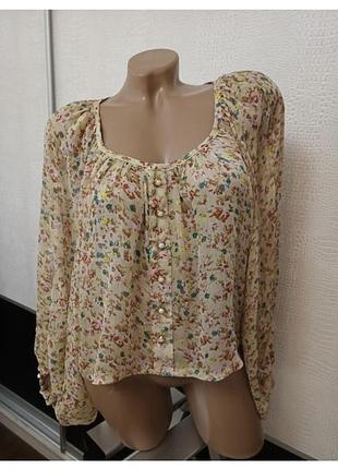 Шифоновая блуза pussycat