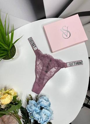 Мереживні стрінги victoria’s secret