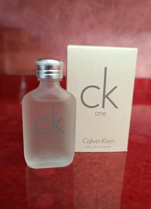 Ck one от calvin klein