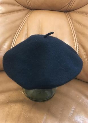Берет из шерсти винтаж