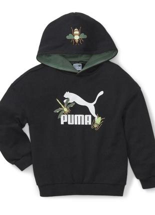 Детское худи puma small world hoodie kids