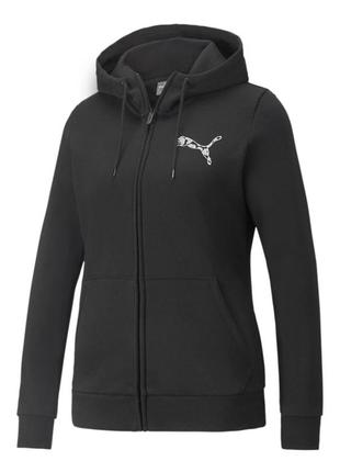 Толстовка puma full-zip women's hoodie