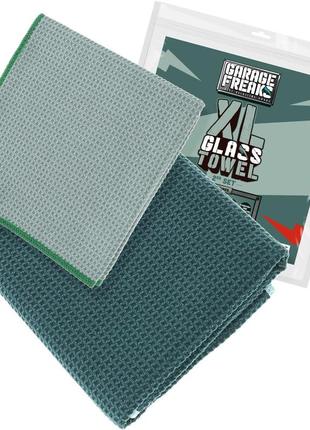 Garage freaks_xl glass towel 2er pack_ткань из микрофибры для ухода