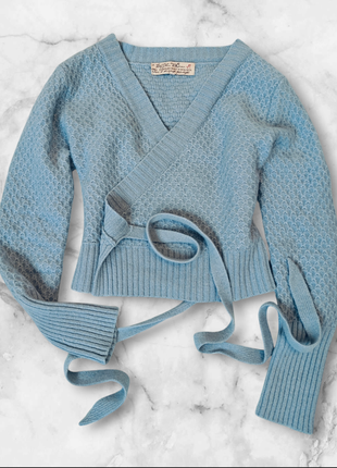 Кардиган на запах 2