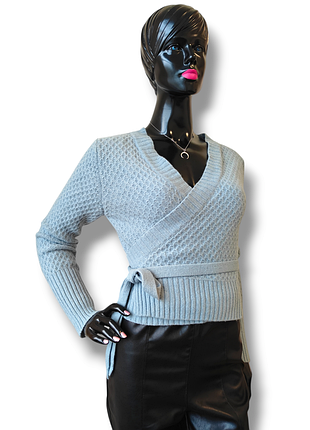 Кардиган на запах 3