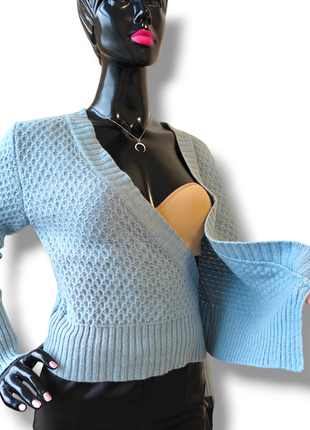 Кардиган на запах 6