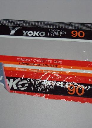 Вкладыш для кассеты yoko 90 normal pisition type i dinamic cassette tape №18078