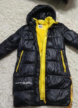 Пуховик зима