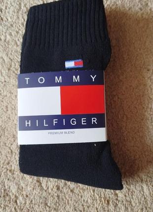 Чоловічі термошкарпетки в стилі tommy hilfiger-1 пара .теплі зимові шкарпетки tommy hilfiger