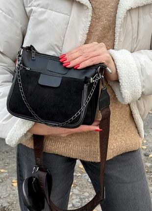 Сумка жіноча, чорна