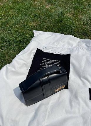 Женская сумка jacquemus черная 7