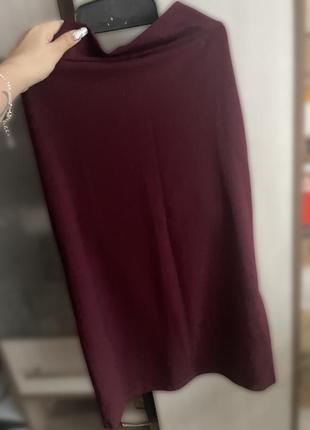 Бордова спідниця (б/у)