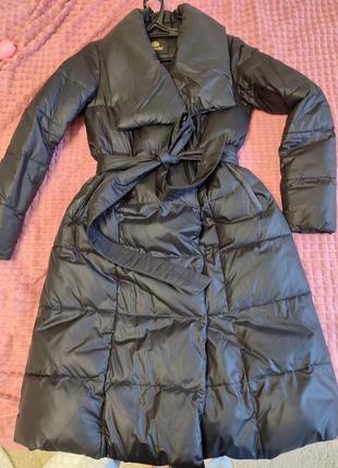 Зимове пальто пуховик жіноче