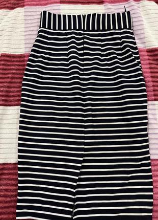 Юбка в полоска
