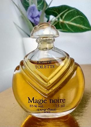 Мініатюра magie noire lancome чорна магія оригінал вінтаж 7.5 мл