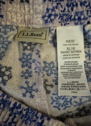 Пижама подростка девочку фланелевая l.l.bean5 фото