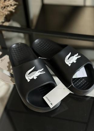 Тапки lacoste унисекс