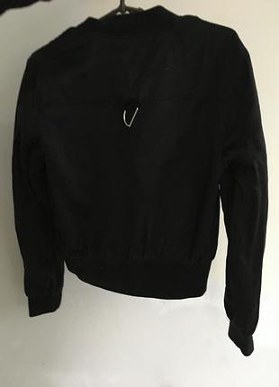 Женская куртка бомбер zara 2