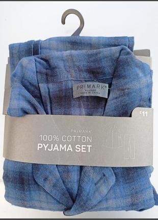 Пижама primark poton фланель xl