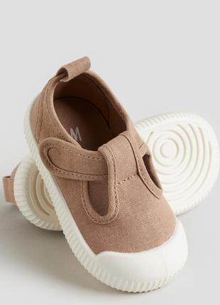 Текстильные мокасины на малышку унисекс