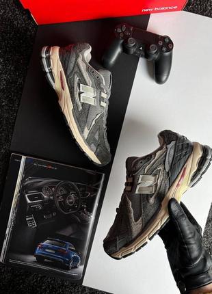 Мужские кроссовки new balance 1906d dark grey beige