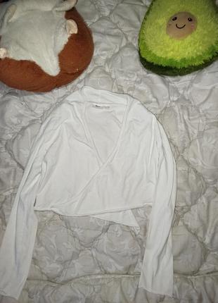 Укорочена кофта (рукава)