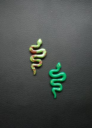 Змія , підвіска змія, полімерна глина, 2025