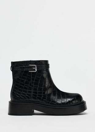 Ботинки zara новая коллекция, утепленные ботинки zara новая коллекция.ботильоны zara