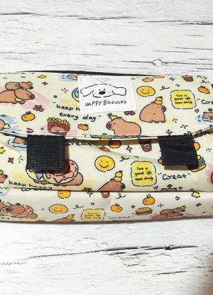 Пенал с капибарой для мальчика или девочки капибара