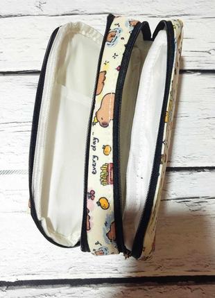 Пенал с капибарой для мальчика или девочки капибара