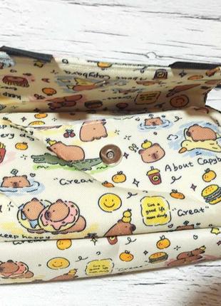 Пенал с капибарой для мальчика или девочки капибара