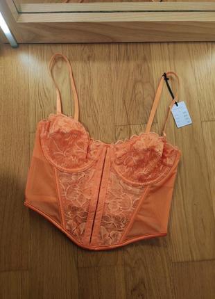 Корсетный топ primark новый