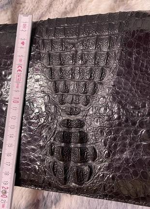 Сумка из кожи крокодила