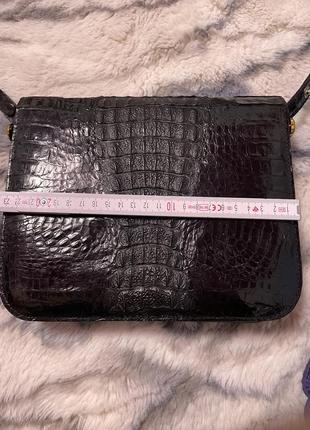 Сумка из кожи крокодила