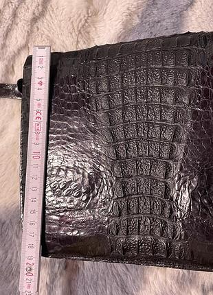 Сумка из кожи крокодила