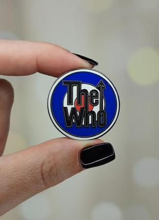 Металлический значок, пин "the who" (знач0815)