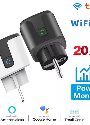 Розумна wifi розетка smart plug 20а