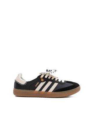 Adidas samba x wales bonner black white