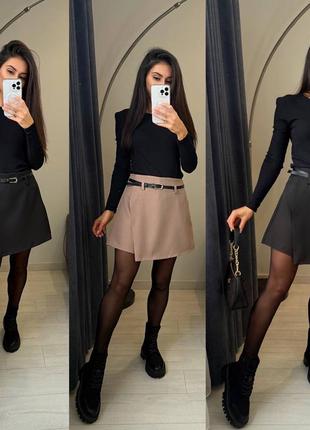 Шорты-юбка 3