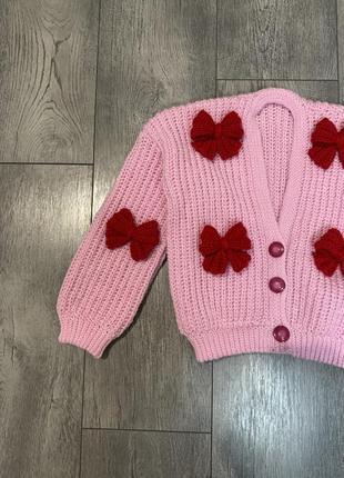 Укорочений кардиган ручна робота 4