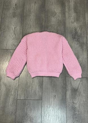 Укорочений кардиган ручна робота 7