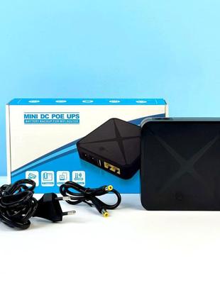 Источник бесперебойного питания wifi ups poe02 24w (8000 маг)