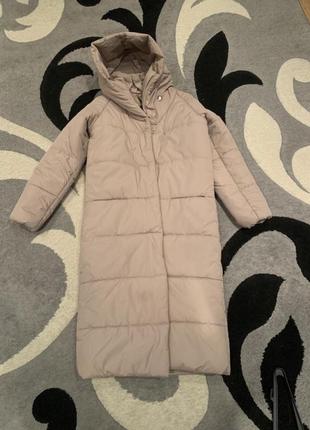 Куртка длинная зимняя