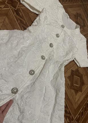 Xxs xs белое мини платье платья babydoll с рукавами фонариками в романтичном стиле фонариками белоэ6 фото