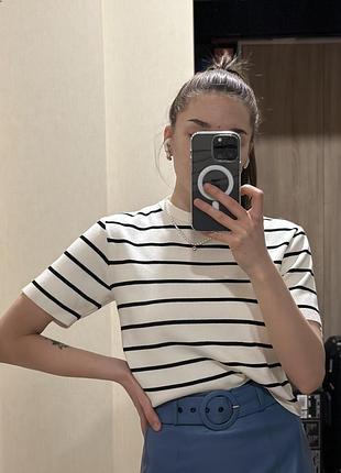 Футболка от h&m (теплая, вязаная)