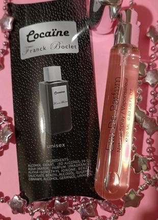 Franck boclet cocaine унисекс духи в ручке 20мл