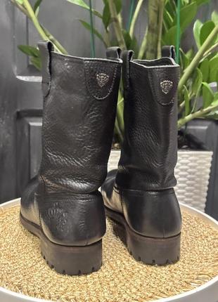 Сапоги женские из натуральной кожи blackstone🔥7 фото