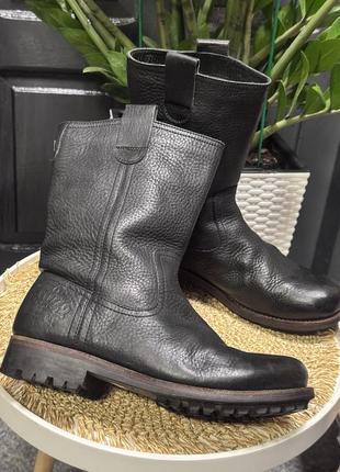Сапоги женские из натуральной кожи blackstone🔥