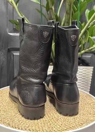 Сапоги женские из натуральной кожи blackstone🔥8 фото